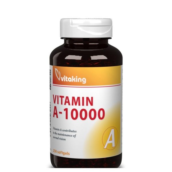 VITAKING - A-vitamin 10000NE 250 gélkapszula