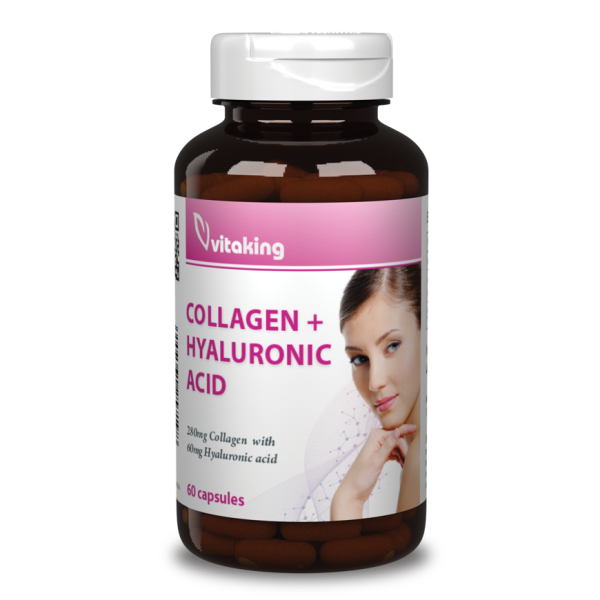 VITAKING - Hialuronsav+Kollagén komplex 60 gélkapszula