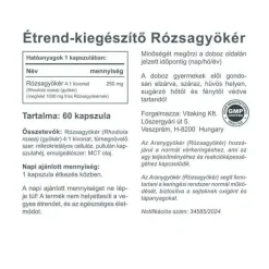 Vitaking Aranygyökér (Rhodiola Rosea) kapszula - 60db