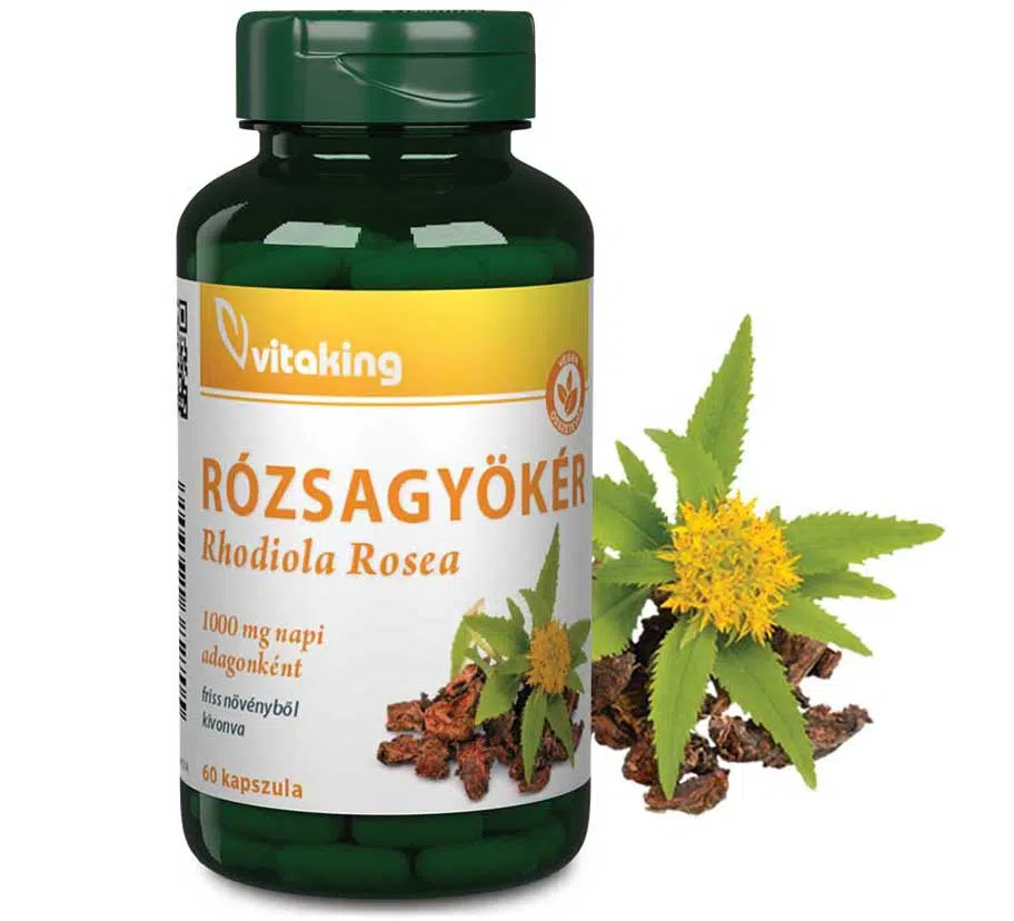 Vitaking Aranygyökér (Rhodiola Rosea) kapszula - 60db