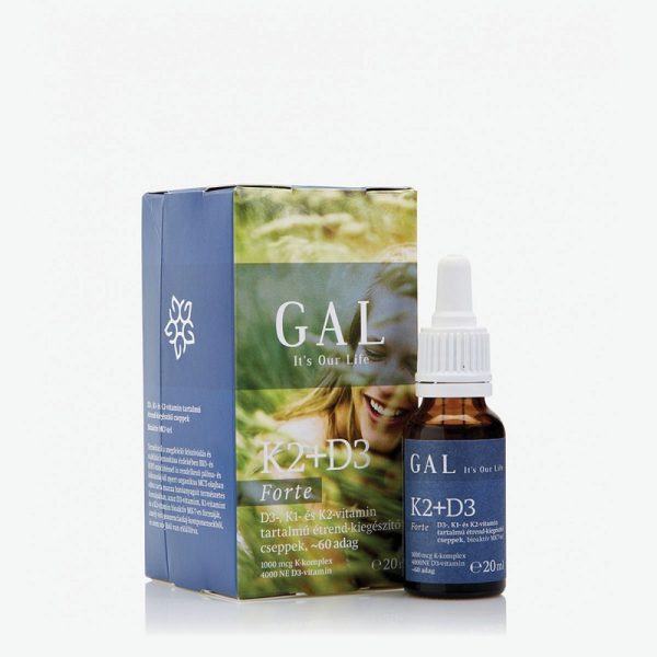 GAL - K2+D3 Forte vitamin 20ml 60 adag