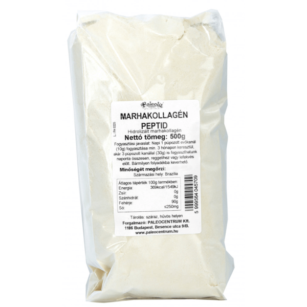 Paleolit Marha kollagén peptidek 500g (Marhakollagén)