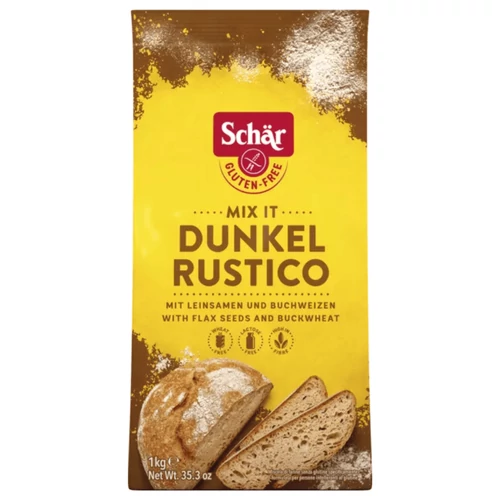 Schär Dunkel Rustico Barna kenyérliszt 1000g