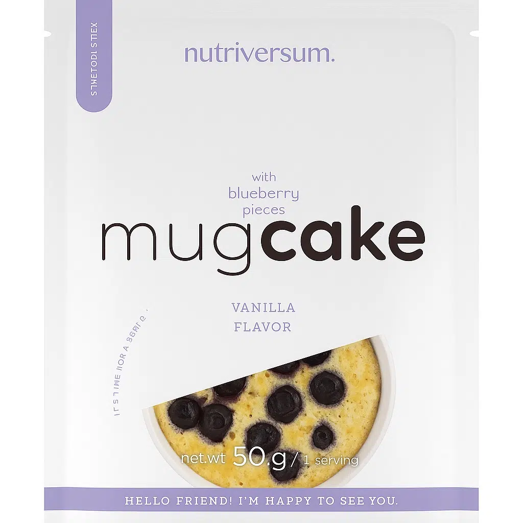 Nutriversum Mugcake vanília áfonya bögrés süti – 50g