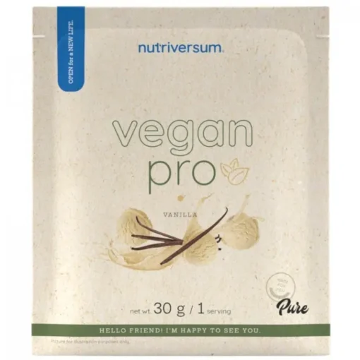 Nutriversum PURE Vegan Pro vanília – 500g