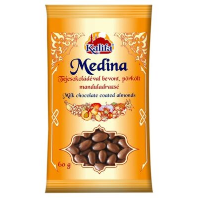 Kalifa - Medina tejcsokoládéval bevont pörkölt mandula 60g