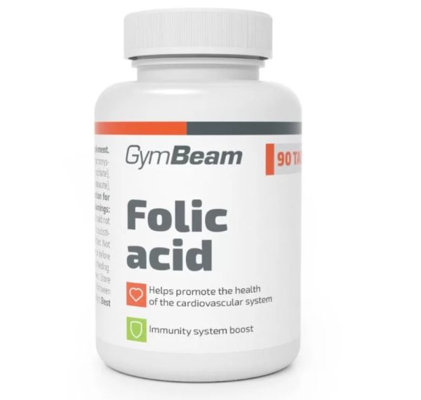 GymBeam Folsav (B9-vitamin) tabletta – 90db