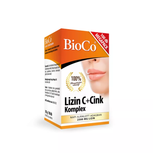 Bioco Lizin C+Cink Komplex Megapack - 100db