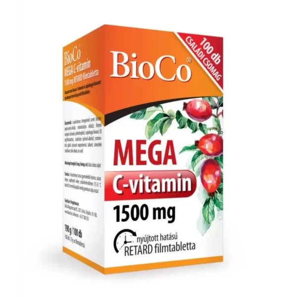 BioCo Mega C-vitamin 1500mg - 100db