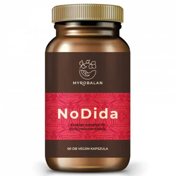 Myrobalan NoDida - gyógynövény kapszula gombák, paraziták és férgek ellen - 60db
