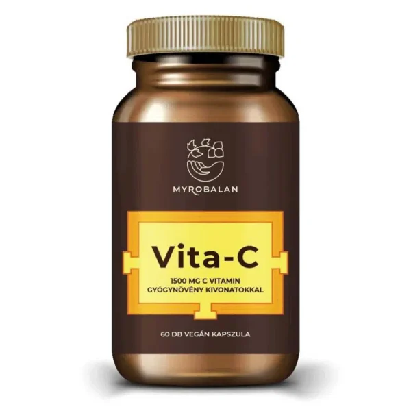 Myrobalan Vita-C 1500 mg C vitamin kapszula gyógynövény kivonatokkal - 60db