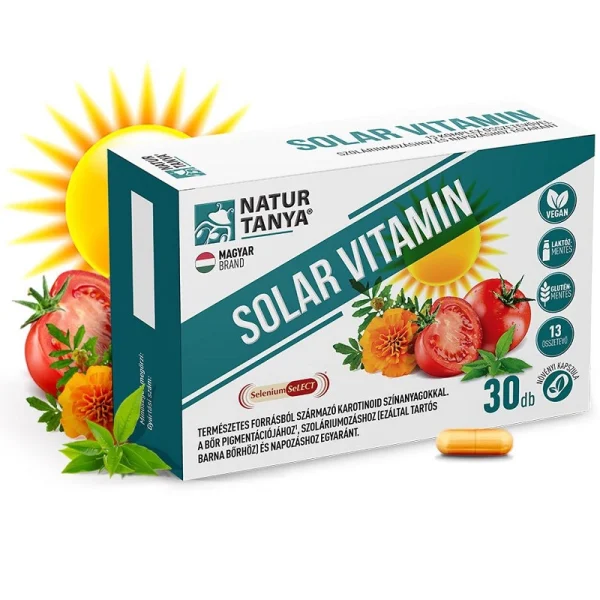 Natur Tanya Solar napozó vitamin kapszula – 30db