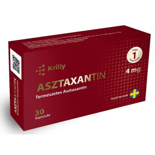 Krilly Asztaxantin kapszula – 30db