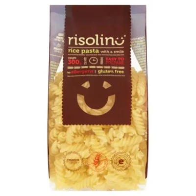 Risolino gluténmentes rizstészta Fusilli- 300g