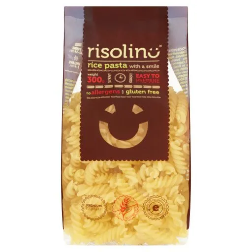 Risolino gluténmentes rizstészta Fusilli- 300g