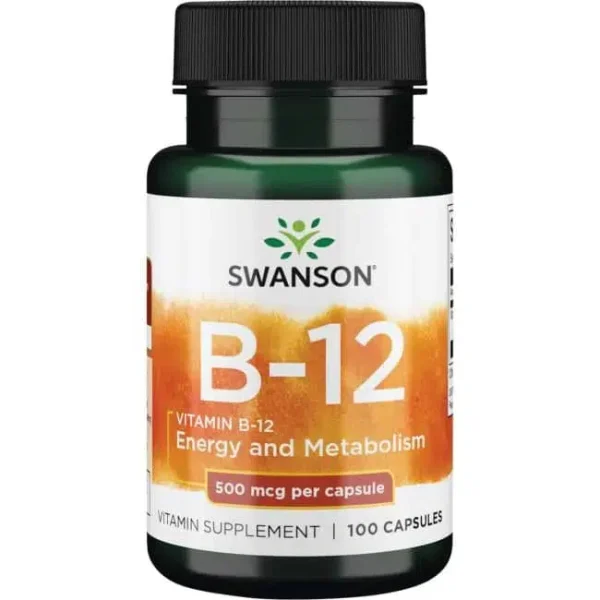 Swanson B12-vitamin kapszula – 100db