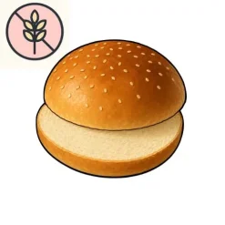 Gluténmentes Hamburger